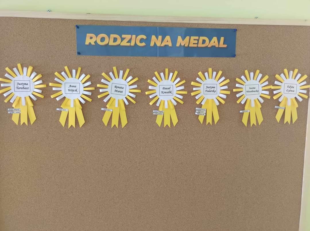 „Rodzic na Medal – Wyróżnienie za Wsparcie i Zaangażowanie”